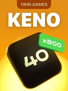 Keno — 1win Originals